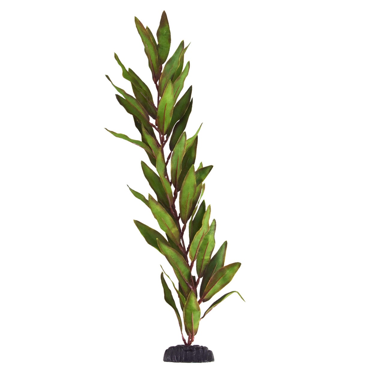 Künstliche Aquarienpflanze Aus Seide | Roter Hygro, 50,8 Cm | Sicher Für Süß- & Meerwasser